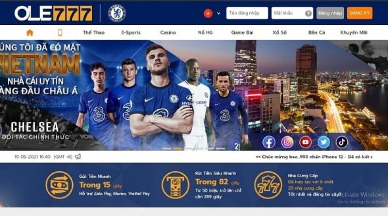 Ole777 Chelsea – Nhà cái đối tác chiến lược của Chelsea