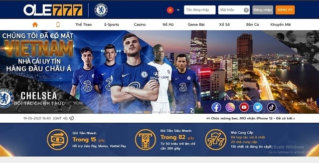 Quyền lợi khi Ole777 Chelsea là đối tác của CLB Chelsea