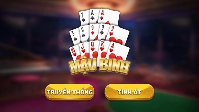 Hướng dẫn cách chơi game bài Mậu binh