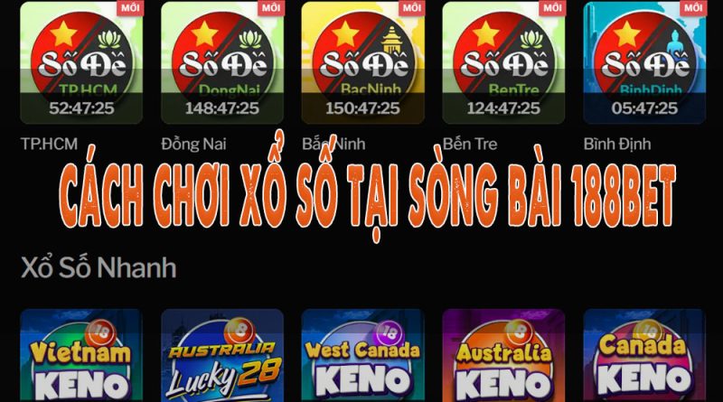 Khám phá chuyên mục Xổ Số tại 188Bet: Trải nghiệm thử vận may độc đáo