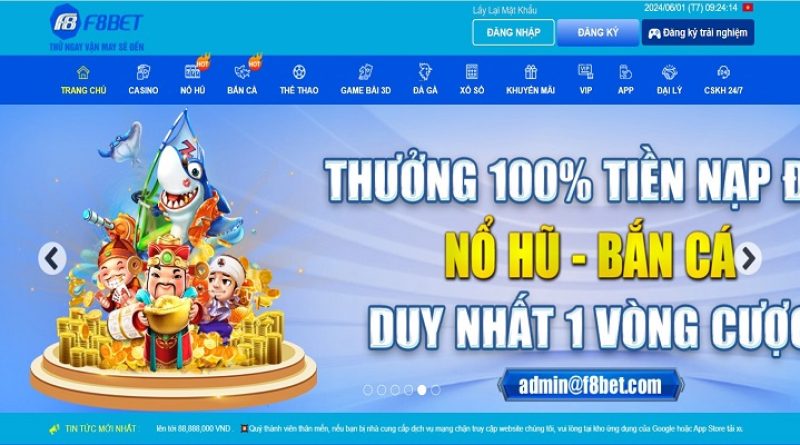 Nạp Tiền F8BET Thưởng Ngay Vài Triệu – Hướng Dẫn Thao Tác