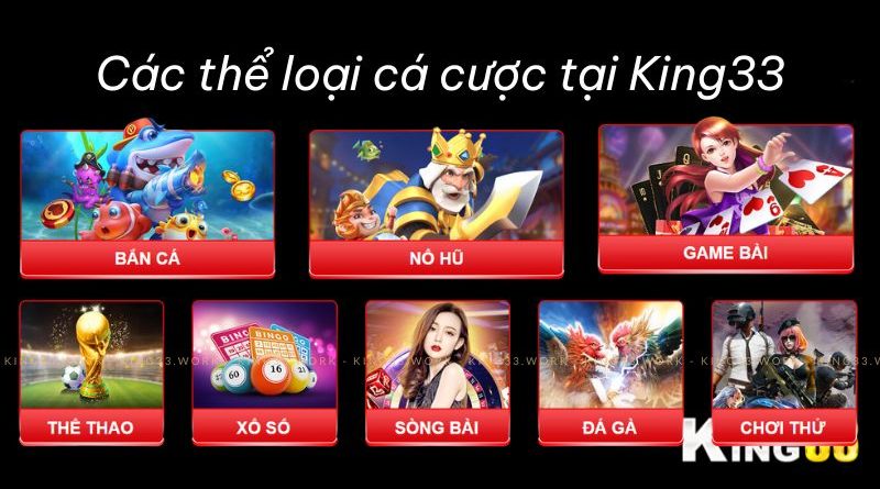 Cược xanh chín King33 siêu hấp dẫn được đông đảo anh em yêu thích nhất